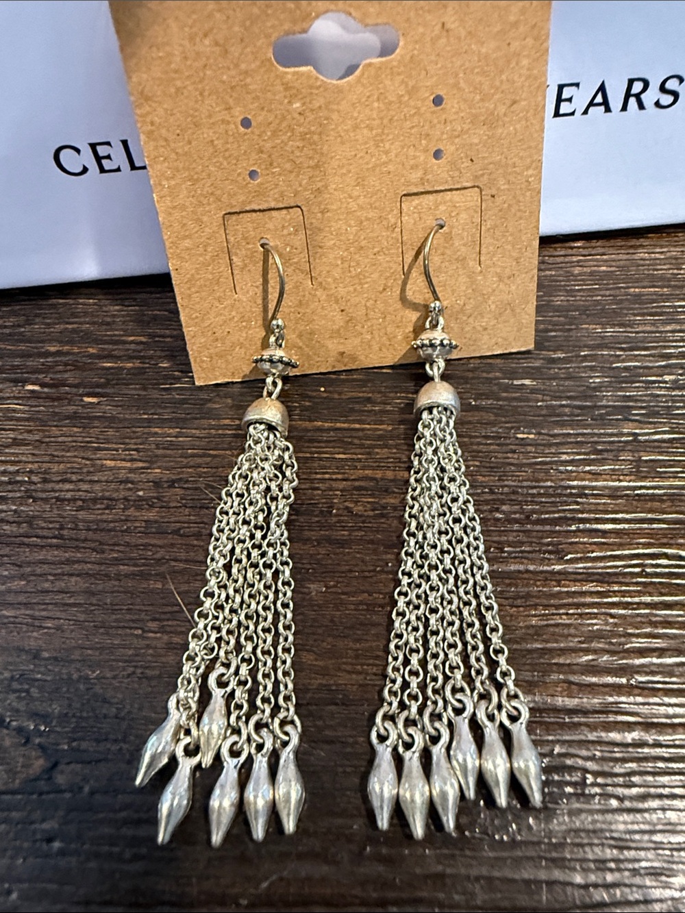 Tassel Drop Earrings - Gold Tone Women’s Jewelry